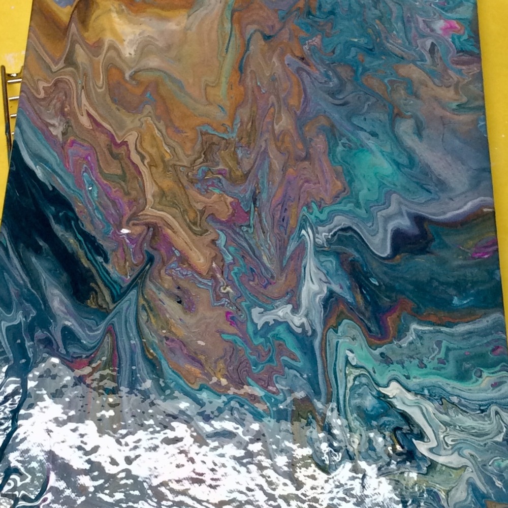 Painted eclectic picture